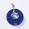 Natural Lapis Lazuli Pendants G-F546-A20-3