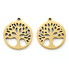 304 Stainless Steel Pendants LS-X-STAS-N092-09G-2