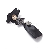 Halloween Polyester & Alloy & Synthetic Turquoise & Brass Big Pendants PALLOY-JF04559-3