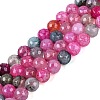 Natural Fire Crackle Agate Beads G-Q606-42A-03-2