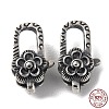925 Thailand Sterling Silver Lobster Claw Clasps STER-D003-39AS-3
