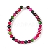 Natural Striped Agate/Banded Agate Beads Strands G-Z060-A01-A17-3