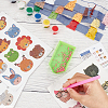 DIY Cartoon Style Animal  Sticker Kit DIY-WH0453-29-4