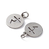 Non-Tarnish 304 Stainless Steel Charms STAS-Q201-T449P-2