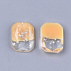 Two Tone Resin Cabochons LS-X-CRES-T014-06J-3