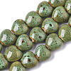 Handmade Porcelain Beads PORC-S498-15A-15-4