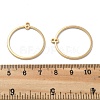 Brass 2-Loop Link Pendants X-KK-V003-08-3