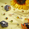 100pcs Glass Cabochons GGLA-PH0001-18-2