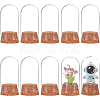 10 set Glass Dome Cover AJEW-BC0003-54A-1