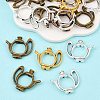 Tibetan Style Alloy Bead Frames TIBEB-X0030-RS-2