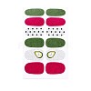 Avocados & Strawberries & Flowers Full Cover Nail Art Stickers MRMJ-T109-WSZ483-1