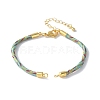 Nylon Cord Bracelets MAK-C003-02G-54-2