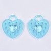 Transparent Acrylic Pendants TACR-T015-126-2