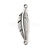304 Stainless Steel Connector Charms STAS-L284-01AS-1