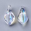 Transparent Glass Pendants GLAA-S054-007C-01-2