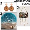 Beech Wooden Round Pieces WOOD-WH0101-32B-7