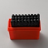 27Pcs Carbon Steel Stamps DIY-WH0740-11A-1