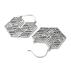 Non-Tarnish 304 Stainless Steel Pendants Earrings EJEW-B042-11P-3