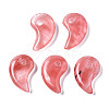 Cherry Quartz Glass Pendants G-S356-17B-01-1