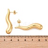 Teardrop 304 Stainless Steel Stud Earrings EJEW-A125-28B-G-5