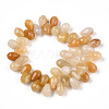 Natural Topaz Jade Beads Strands G-S357-C02-12A-2
