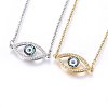 304 Stainless Steel Pendant Necklaces NJEW-L146-05-1