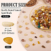 250G Dyed & Heated Natural Agate Beads G-TA0002-73G-3