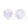 Textured Inner Flower Handmade Lampwork Beads LAMP-T024-07E-5