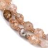 Natural Cherry Blossom Agate Beads Strands G-N342-149I-18-4