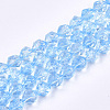 Synthetic Quartz Crystal Beads Strands G-T108-29B-1