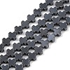 Synthetic Non-magnetic Hematite Beads Strands G-J211-A01-01-1