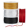 4 Rolls 4 Colors Round Nylon Cords OCOR-PH0006-28-1