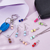 Acrylic Pendant Locking Stitch Markers HJEW-PH02084-4