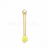 Brass Enamel Pendants KK-S362-032H-NR-1