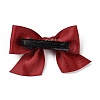 Solid Color Bowknot Cloth Alligator Hair Clip PHAR-D013-04B-4