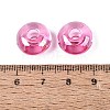 Transparent Acrylic European Beads OACR-E033-20D-3