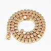Electroplate Non-magnetic Synthetic Hematite Beads Strands G-Q465-33KC-2