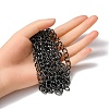 Aluminium Twisted Curb Chains CHA-YW0001-07B-5