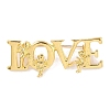 Word Love Alloy Brooch JEWB-Z026-03-1