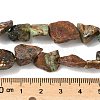 Raw Rough Natural Green Opal Beads Strands G-M453-D13-5