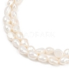 Natural Cultured Freshwater Pearl Beads Strands PEAR-P064-20K-06A-4