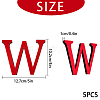 Acrylic Mirror Wall Stickers Decal DIY-CN0001-13B-W-2