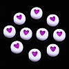 Opaque Acrylic Beads MACR-N008-57D-1