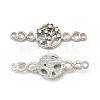 Alloy Connector Charms FIND-H039-02P-B-1