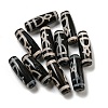 Tibetan Style dZi Beads Strands G-P526-B15-1