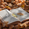 6Pcs Tibetan Style Alloy Pendant Bookmarks AJEW-FH0002-98B-5
