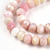 Ombre Effect Dyed Glass Beads Strands X-GLAA-C023-02-A03-3