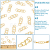 50Pcs 304 Stainless Steel S-Hook Clasps FIND-UN00007-4