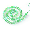 Synthetic Moonstone Beads Strands X-G-R375-6mm-A06-2