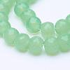 Imitation Jade Glass Beads Strands EGLA-E045-C04-3